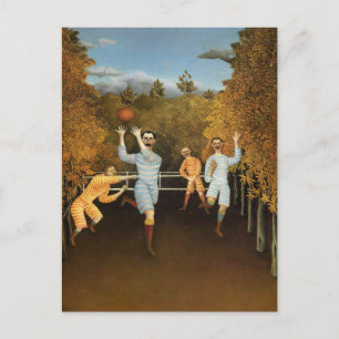 Tarjetas postales de futbolistas de Henri Rousseau