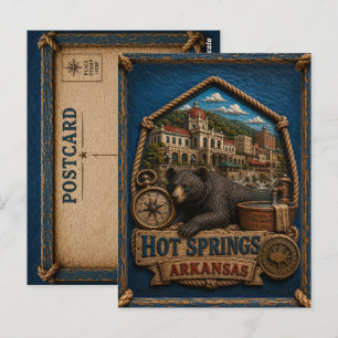 Tarjetas Postales de Hot Springs Arkansas Viaje An