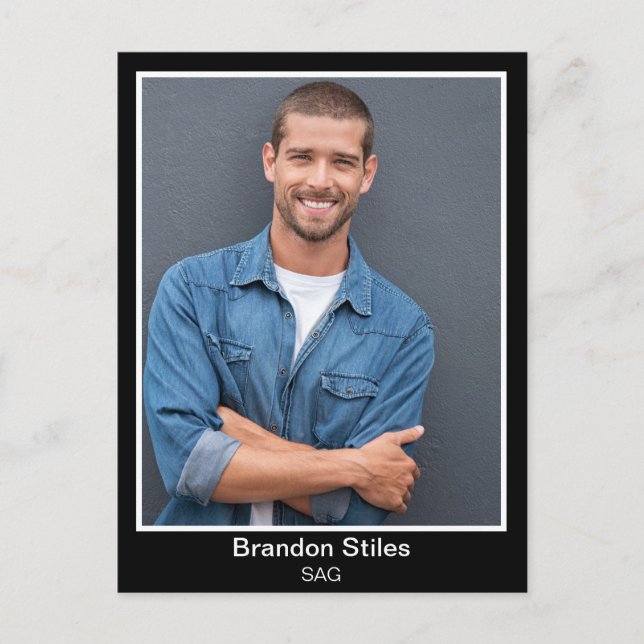 Tarjetas postales de impresión personalizadas para (Anverso)