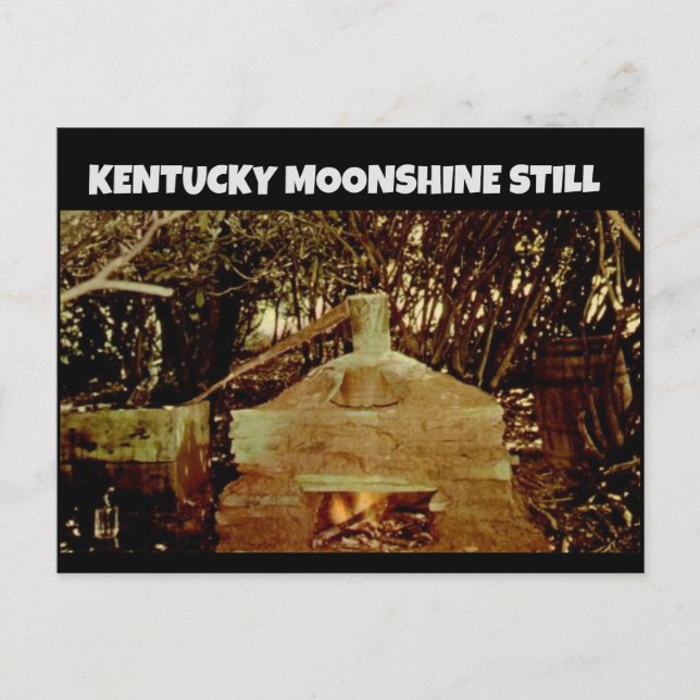 TARJETAS POSTALES DE KENTUCKY MOONSHINE (Anverso)