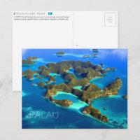 Tarjetas postales de las Islas Roca, Palaos