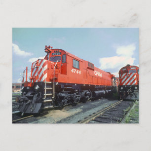 Tarjetas postales de locomotoras de Canadian Pacif