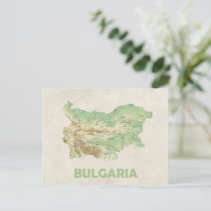 TARJETAS POSTALES DE MAPAS ♥ Bulgaria