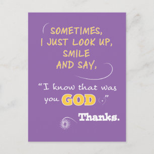 Tarjetas postales de mujeres cristianas Gracias Di