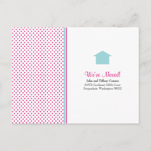 Tarjetas Postales de Nueva Casa con Lunares