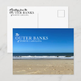 Tarjetas postales de ondas de bancos exteriores