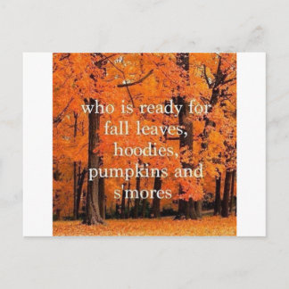 Tarjetas postales de otoño