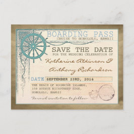 tarjetas postales de pasaje de embarque para salva