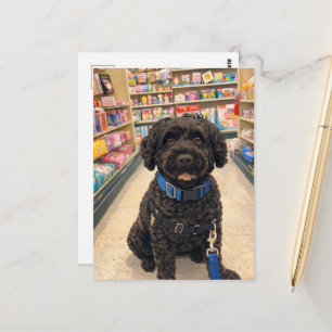 Tarjetas Postales de Perros de Agua Portugueses Ka