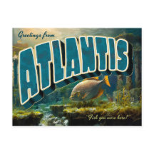 Tarjetas postales de Saludos desde Atlántida