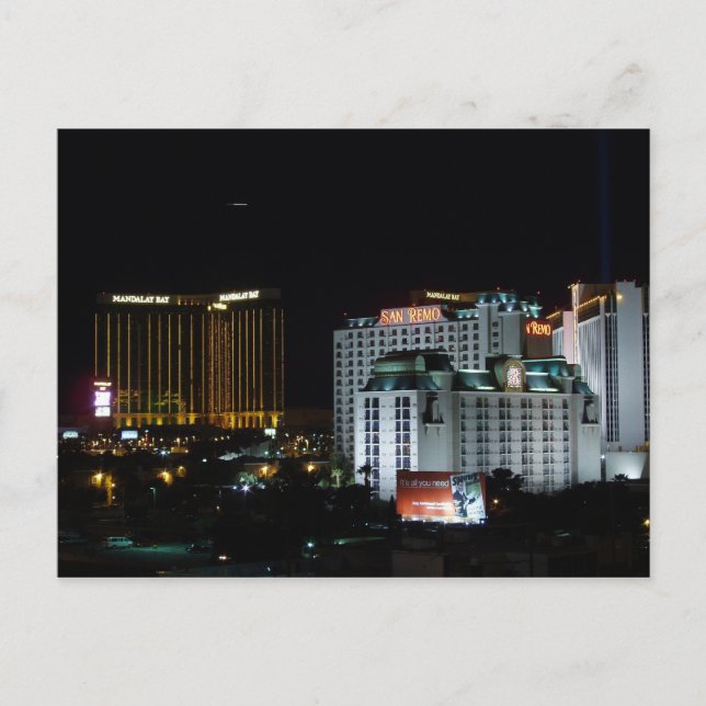 Tarjetas postales de San Remo Las Vegas (Anverso)