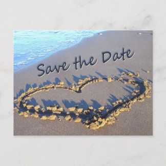 Tarjetas postales de Save the Date