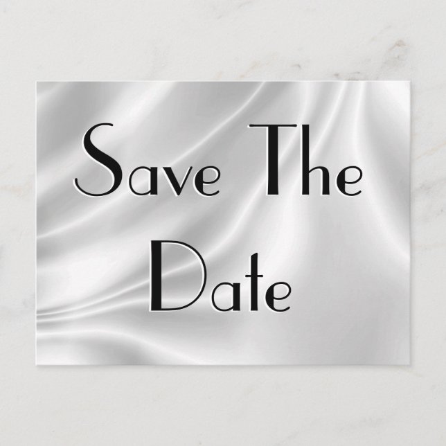 Tarjetas Postales de Save The Date (Anverso)