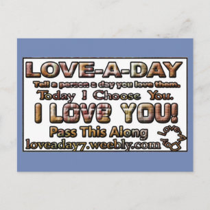 Tarjetas postales de un día de amor
