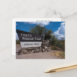 Tarjetas postales del Bosque Nacional Tonto, Arizo