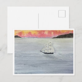 Tarjetas Postales Delicia De Los Marineros Cielos