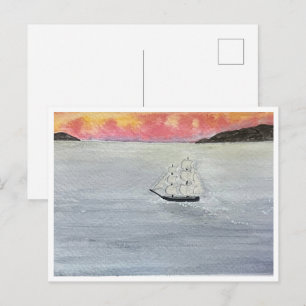 Tarjetas Postales Delicia De Los Marineros Cielos 