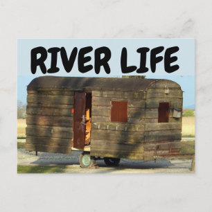 Tarjetas Postales Divertidas De La Vida En El Río