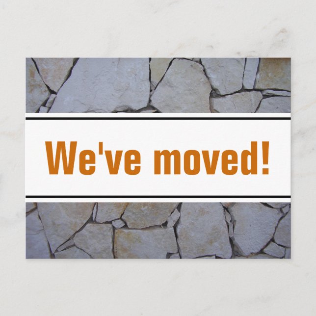 Tarjetas postales en movimiento con fondo de pared (Anverso)