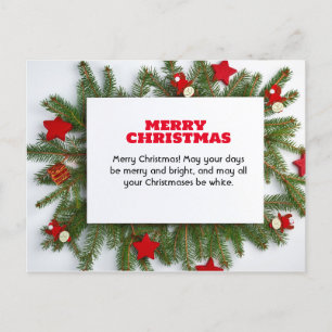 Tarjetas Postales Feliz navidad