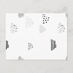 Tarjetas Postales Geométricas Modernas Papelería