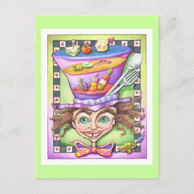 TARJETAS POSTALES - LA PLANTILLA MAD (Anverso)