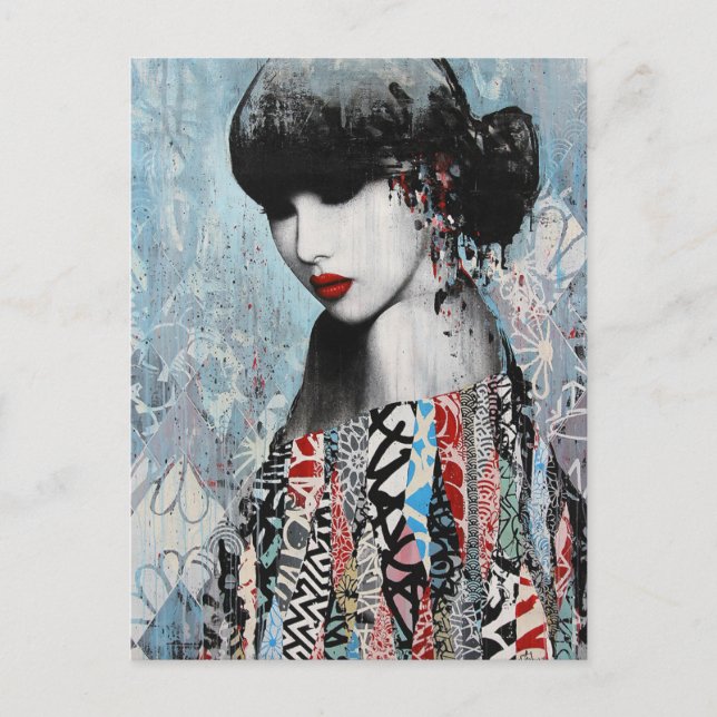 Tarjetas postales - Labial Rojo (Anverso)