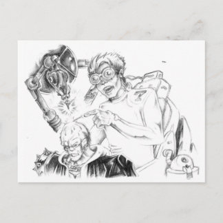 Tarjetas postales Mad Skillustrator