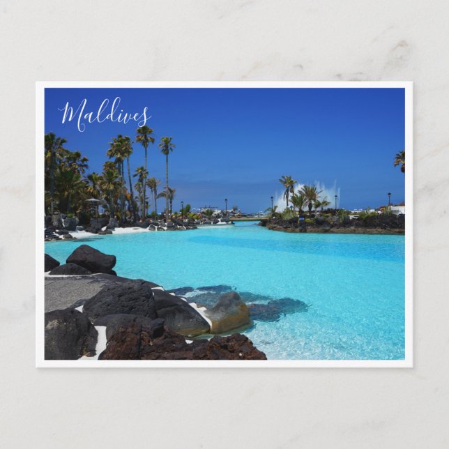 Tarjetas postales - Maldivas (Anverso)