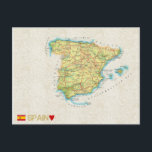 TARJETAS POSTALES MAPA ♥ España<br><div class="desc">Series de tarjetas postales de mapas - España</div>