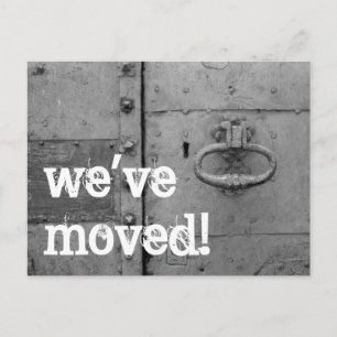 Tarjetas postales móviles con un timbre de puerta 