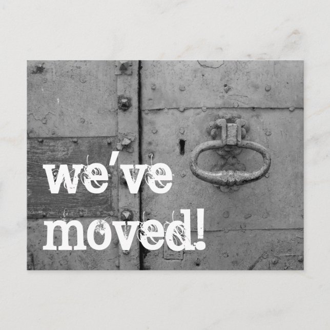 Tarjetas postales móviles con un timbre de puerta  (Anverso)