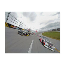 Tarjetas postales para el automóvil de la reserva