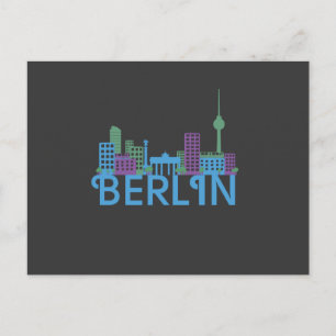 Tarjetas postales para el Skyline de Berlín
