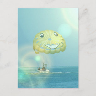 Tarjetas postales parasailing