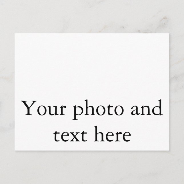 Tarjetas Postales Personalizadas (Anverso)