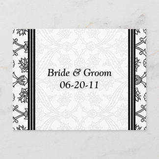 Tarjetas Postales Personalizadas de Save The Dates