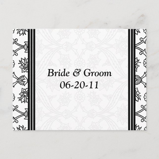 Tarjetas Postales Personalizadas de Save The Dates (Anverso)