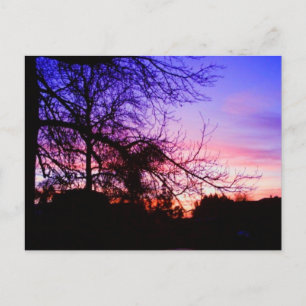 TARJETAS POSTALES - PUESTA DE SOL EN RIVERTON