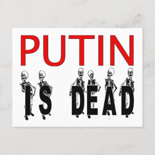 Tarjetas Postales ¡Putin Está Muerto!