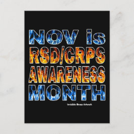 TARJETAS POSTALES...RSD/CRPS - Naranja y azul