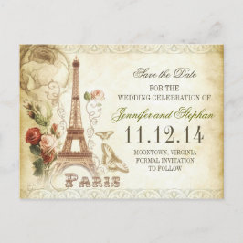 TARJETAS POSTALES VINTAGE DE PARÍS PARA GUARDAR LA