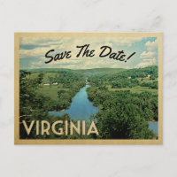 Tarjetas Postales Vintage de Virginia Guarde la Fe