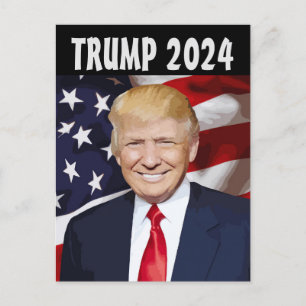 TARJETAS POSTCARD DE TRUMP 2024