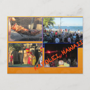 TARJETAS POSTCARDS personalizado- COLAGA HAWAII# 1