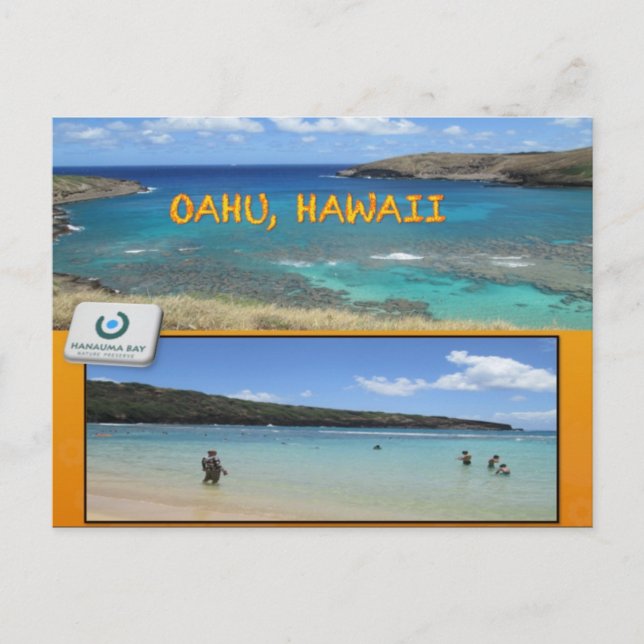 TARJETAS POSTCARDS personalizado- COLAGA HAWAII# 1 (Anverso)