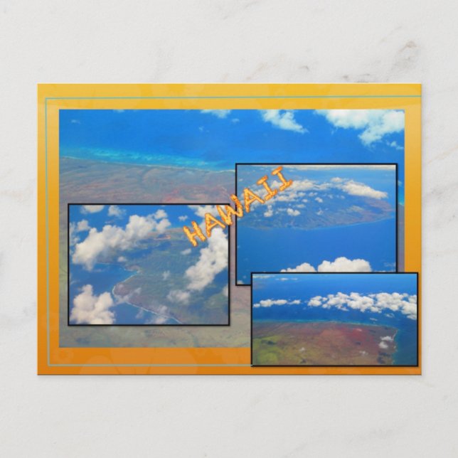 TARJETAS POSTCARDS personalizado- COLAGA HAWAII# 1 (Anverso)