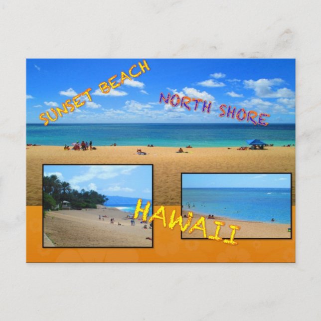 TARJETAS POSTCARDS personalizado- COLAGA HAWAII# 2 (Anverso)