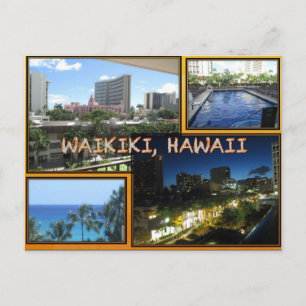 TARJETAS POSTCARDS personalizado- COLAGE HAWAII# 6