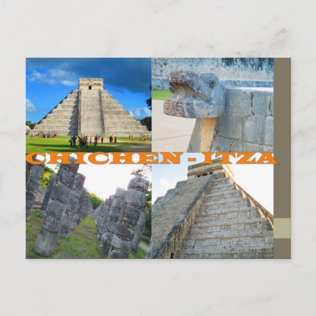 TARJETAS POSTCARDS personalizado- COLLAGE CANCUN 3 (Anverso)